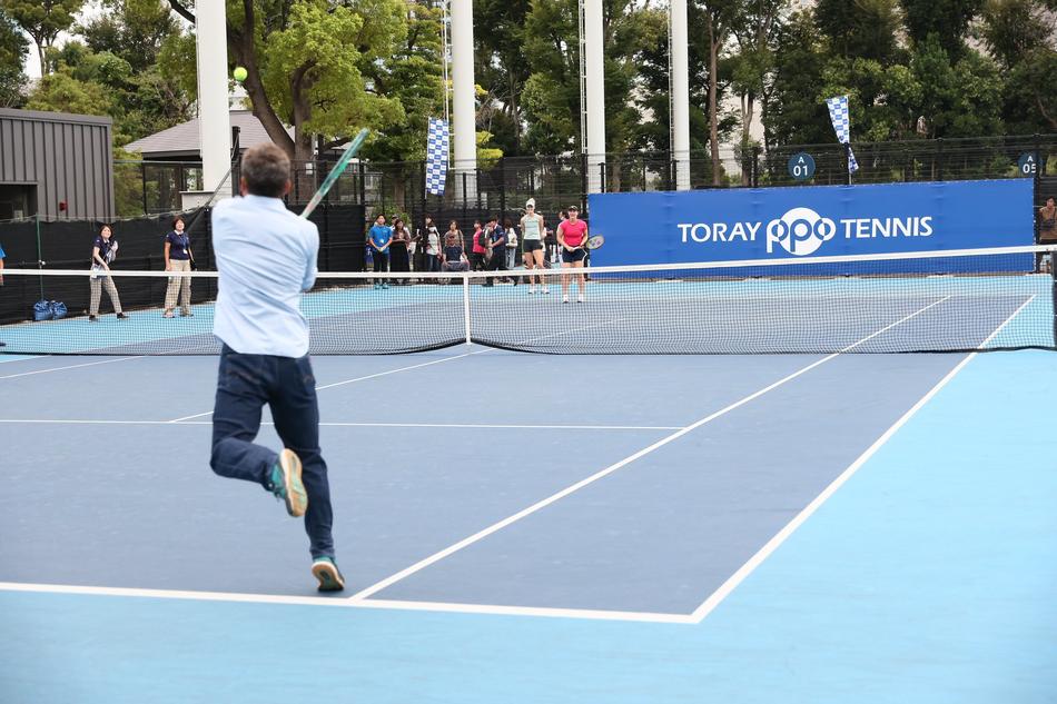 チャレンジマッチ フォトギャラリー 東レ パン パシフィック オープンテニストーナメント TORAY PPO TENNIS