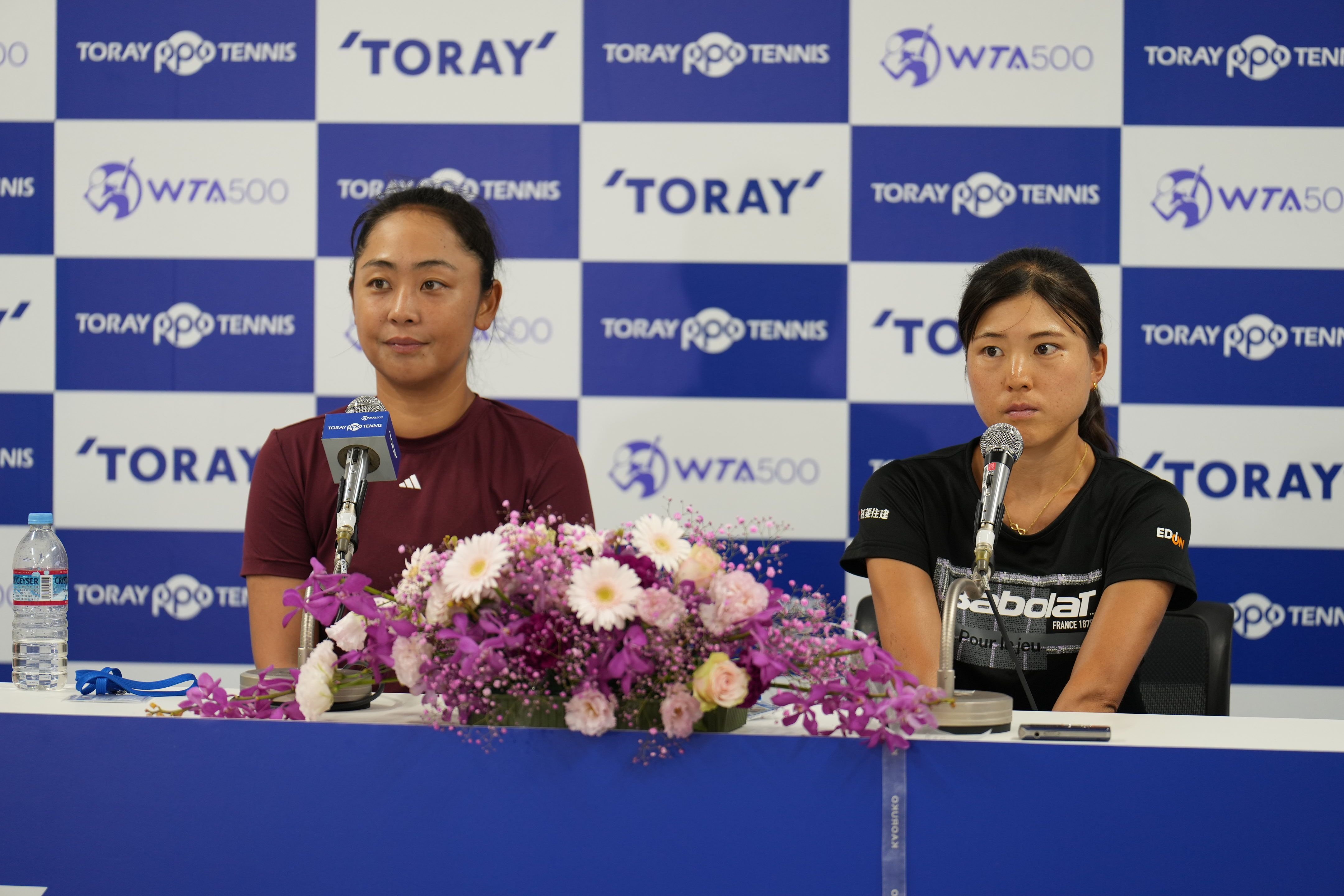 穂積 絵莉選手 二宮 真琴選手